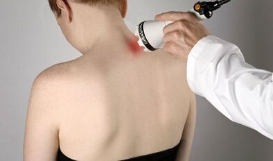 Pain treatment in the neck physiotherapeutic procedures